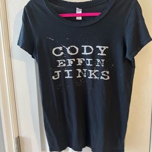 Cody jinks distressed band tee
